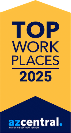 Arizona top places to work award 2025